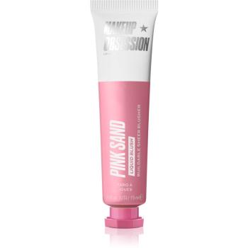 Makeup Obsession Liquid Blush róż w płynie odcień Pink Sand 15 ml