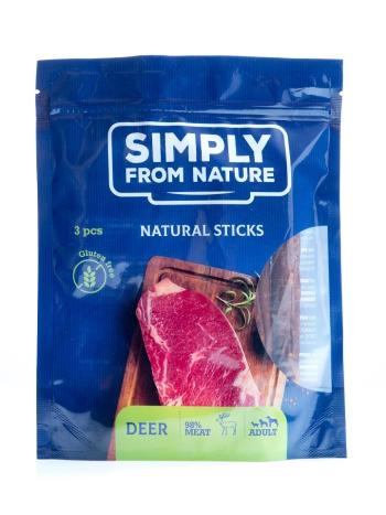 SIMPLY FROM NATURE Naturalne cygara z mięsem jelenia 3 szt.