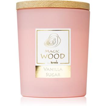 Krab Magic Wood Vanilla Sugar świeczka zapachowa 300 g