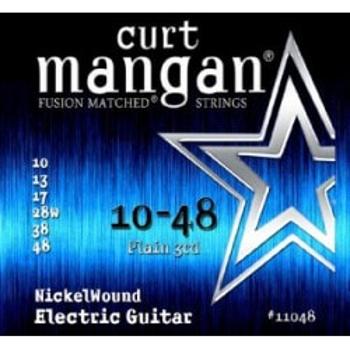 Curt Mangan 10-48 Nickel Wound 11048 Struny Do Gitary Elektrycznej