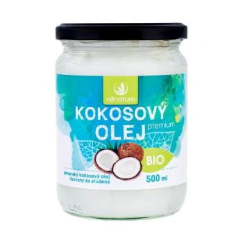 Allnature Premium Bio Coconut Oil 500 ml preparat prozdrowotny unisex
