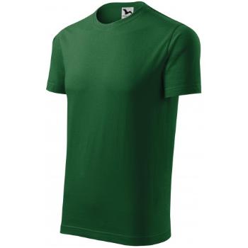 Koszulka z krótkim rękawem, butelkowa zieleń, XL