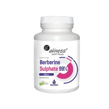 ALINESS Berberine Sulphate 99% 400 mg - 60vcapsZastosowanie > ODCHUDZANIE