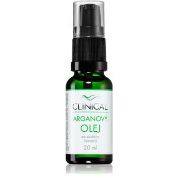 Clinical Argan oil olejek arganowy 100% do twarzy, ciała i włosów 20 ml