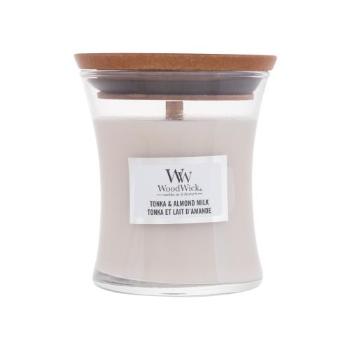 WoodWick Tonka & Almond Milk 85 g świeczka zapachowa unisex