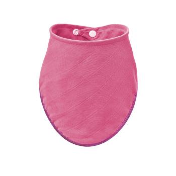 Różowy śliniak-bandana T-TOMI