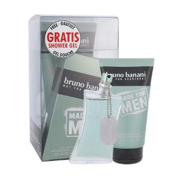 Bruno Banani Made For Men zestaw Edt 50ml + 150ml Żel pod prysznic dla mężczyzn Uszkodzone pudełko