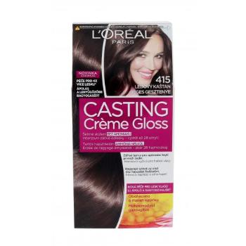 L'Oréal Paris Casting Creme Gloss 48 ml farba do włosów dla kobiet Uszkodzone pudełko 415 Iced Chocolate