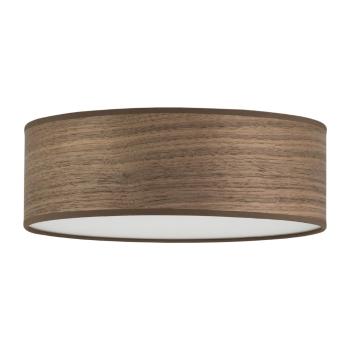 Lampa sufitowa z naturalnego forniru w kolorze drewna orzechowego Sotto Luce TSURI, ⌀ 30 cm