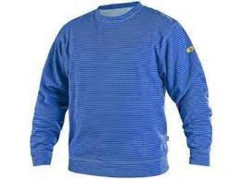 Bluza ESD CXS Denali ESD antystatyczna średnia niebieska rozmiar. XL