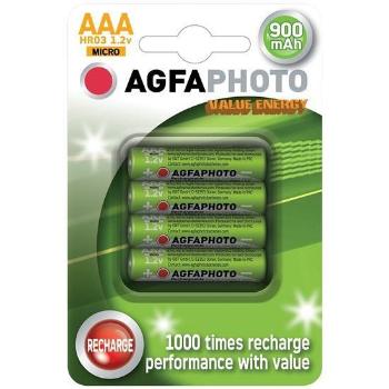 AgfaPhoto akumulatorki NiMH AAA, 900mAh, blister 4szt.