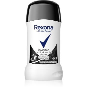 Rexona Invisible on Black + White Clothes antyperspirant w sztyfcie 48 godz. 40 ml