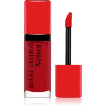 Bourjois Rouge Edition Velvet szminka w płynie z matowym wykończeniem odcień 15 Red-volution 7.7 ml