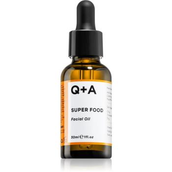Q+A Super Food antyutleniający olejek do twarzy na dzień i nic 30 ml