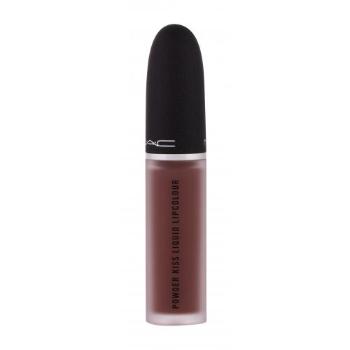 MAC Powder Kiss Liquid 5 ml pomadka dla kobiet 997 Over The Taupe