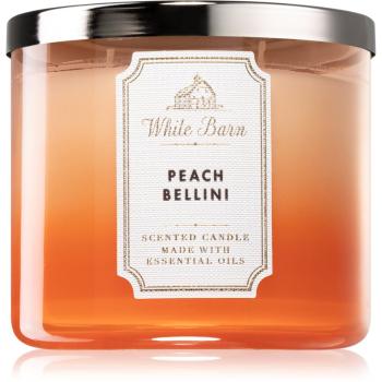 Bath & Body Works Peach Bellini świeczka zapachowa 411 g