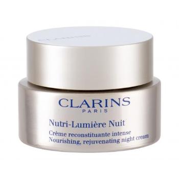 Clarins Nutri-Lumière 50 ml krem na noc dla kobiet Uszkodzone pudełko