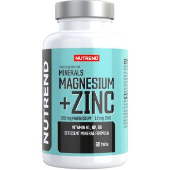 Nutrend Minerals Magnesium + Zinc tabletki na wsparcie czynności układu nerwowego 60 tabletek