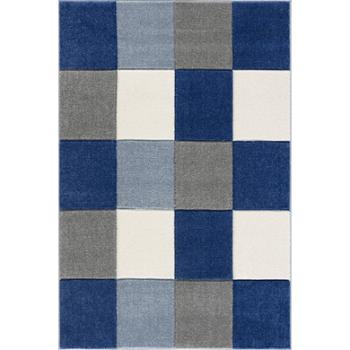 LIVONE Dywan dziecięcy Happy Rugs Checkerboard 160 x 230 cm, kolor niebieski