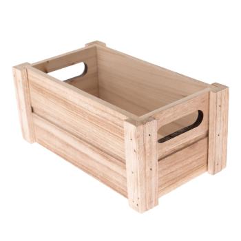 Drewniany koszyk do przechowywania – Dakls