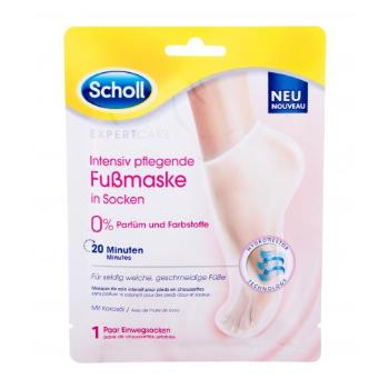 Scholl Expert Care Intensive Nourishing Foot Mask Coconut Oil 1 szt maseczka do nóg dla kobiet