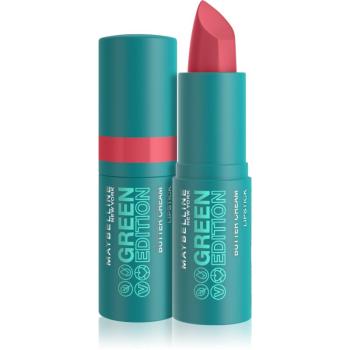 Maybelline Green Edition kremowa szminka do ust o działaniu nawilżającym odcień 008 Floral 3,4 g