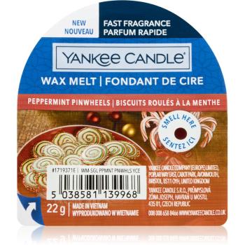 Yankee Candle Peppermint Pinwheels wosk zapachowy 22 g