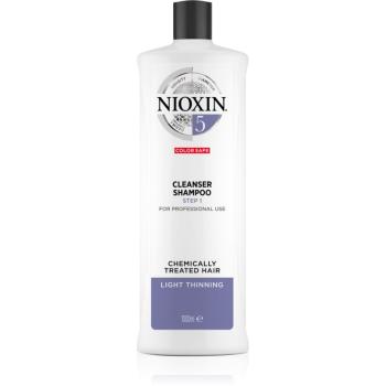 Nioxin System 5 Color Safe Cleanser Shampoo szampon oczyszczający do rzednących włosów farbowanych 1000 ml