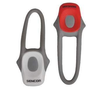 Sencor - SET 2x LED Lampka rowerowa LED/0,2W/2xCR2025 IP42