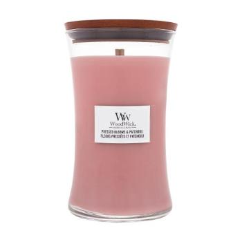 WoodWick Pressed Blooms & Patchouli 610 g świeczka zapachowa unisex