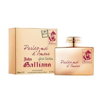 John Galliano Parlez-Moi d´Amour Gold Edition 80 ml woda toaletowa dla kobiet