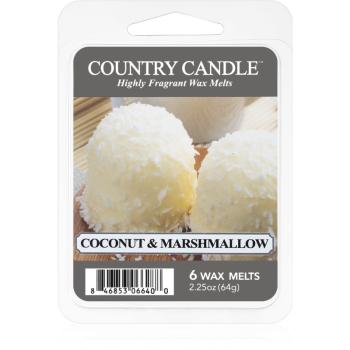 Country Candle Coconut & Marshmallow wosk zapachowy 64 g