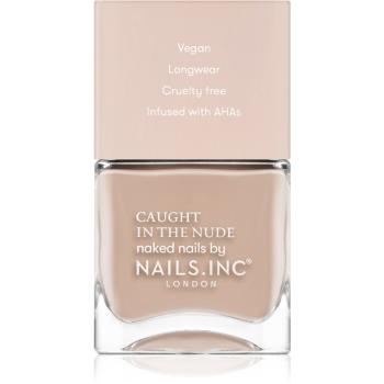 Nails Inc. Caught in the nude lakier do paznokci odcień South Beach 14 ml