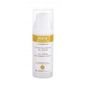 REN Clean Skincare Clarimatte T-Zone Balancing 50 ml żel do twarzy dla kobiet Uszkodzone pudełko