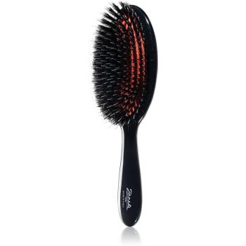 Janeke Black Line Professional air-cushioned brush owalna szczotka do włosów 22,5 cm