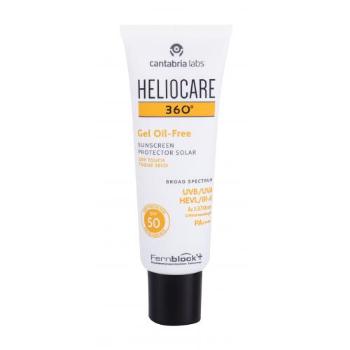 Heliocare 360° Oil-Free SPF50 50 ml preparat do opalania twarzy unisex Uszkodzone pudełko