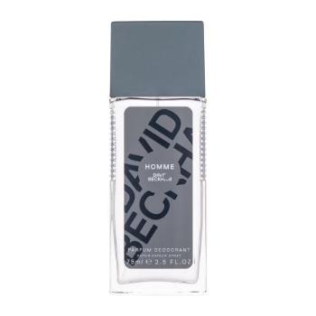 David Beckham Homme 75 ml dezodorant dla mężczyzn uszkodzony flakon