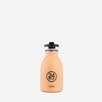 Butelka 24Bottles Urban Bottle 250ml Peach Orange - Sport Lid