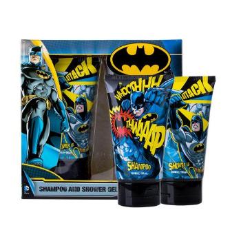 DC Comics Batman zestaw Żel pod prysznic 150 ml + Szampon 150 ml dla dzieci Uszkodzone pudełko