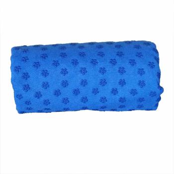 Antypoślizgowy ręcznik do jogi z torbą w prezencie-niebieski