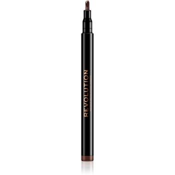 Makeup Revolution Micro Brow Pen precyzyjny ołówek do brwi odcień Medium Brown 1 ml