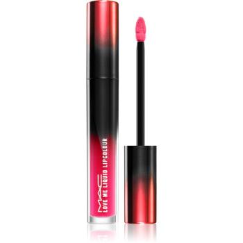 MAC Cosmetics Love Me Liquid Lipcolour kremowa szminka o satynowym wykończeniu odcień Hey, Good Looking! 3,1 ml