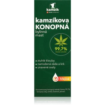 Cemio Kamzík hemp ointment maść o działaniu rozgrzewającym 200 ml