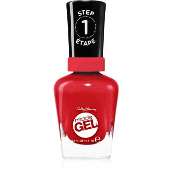 Sally Hansen Miracle Gel™ żelowy lakier do paznokci bez konieczności użycia lampy UV/LED odcień 444 Off With Her Red! 14,7 ml