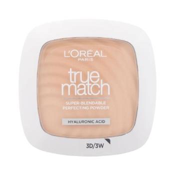 L'Oréal Paris True Match 9 g puder dla kobiet 3.D/3.W Dore Warm