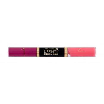 Max Factor Lipfinity Colour + Gloss 2x3 ml pomadka dla kobiet 650 Lingering Pink