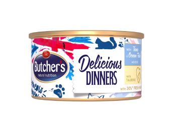 BUTCHER'S Classic Delicious Dinners z tuńczykiem i rybą morską mus 85 g