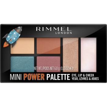 Rimmel Mini Power Palette paletka do całej twarzy odcień 04 Pioneer 6.8 g