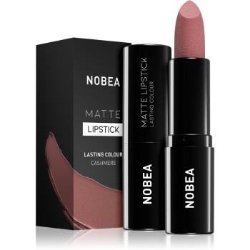 NOBEA Day-to-Day Matte Lipstick szminka matująca odcień Cashmere #M19 3 g