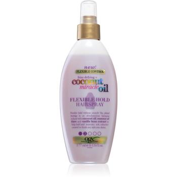 OGX Coconut Miracle Oil lakier do włosów lekko utrwalający bez aerozolu 177 ml